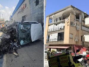 മധ്യ ഇസ്രായേലിൽ ക്ലസ്റ്റർ മിസൈൽ ആക്രമണം: വ്യാപക നാശനഷ്ടം, ഒരാൾക്ക് പരിക്ക്