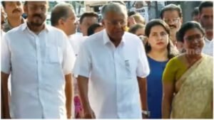 തിരിച്ചടിയായി 14 മന്ത്രിമാർ പിന്നിൽ; പിണറായിക്കും കാലിടറി